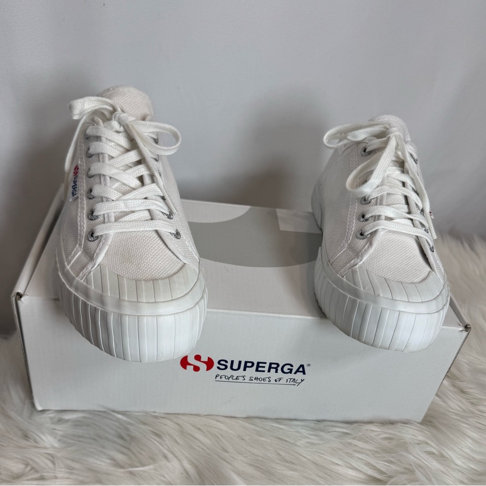 Superga Men’s 2630-Cotu Canvas Sneaker size 6.5 - Picture 5 of 7